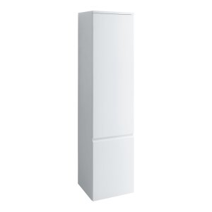 Aukšta spintelė Laufen PRO S 350x335x1650 mm, 1 durelės, lankstai kairėje, 4 lentynėlės, spalva - balta blizgi