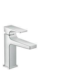 Praustuvo maišytuvas HANSGROHE Metropol 110, su "push-open" dugno vožtuvu, spalva - chromo