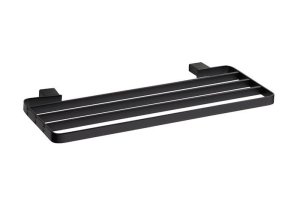 Lentynėlė rankšluosčiams Bemeta Nero 500x20x205 mm