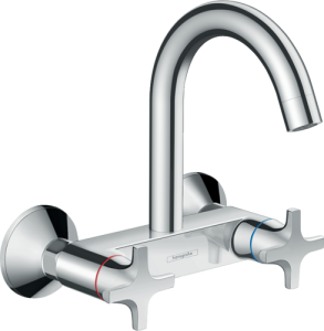 Plautuvės maišytuvas Hansgrohe Logis Classic iš sienos