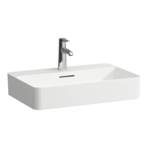 Praustuvas-dubuo Laufen VAL 600x400x115 mm, 1 anga maišytuvui
