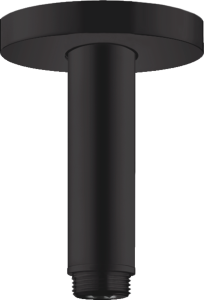 Vamzdis dušo galvai iš lubų Hansgrohe S 100mm, juodas matinis
