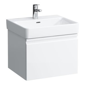 Spintelė praustuvui Laufen PRO S 520x450x390 mm, 1 stalčius, tinka praustuvui 810962, spalva - balta