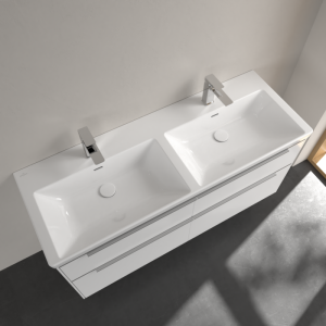 Praustuvas VILLEROY&BOCH Subway 3.0 1300x475 dvigubas, Ceramic Plus danga 