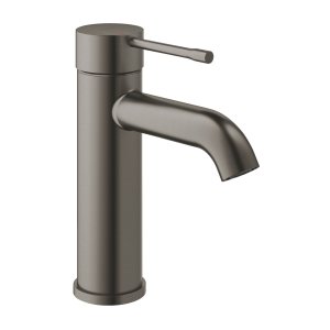 Praustuvo maišytuvas GROHE Essence S dydis, be dugno vožtuvo, matinės grafito spalvos (Brushed Hard Graphite)
