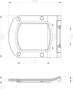 Unitazo dangtis Ravak Classic Slim, su lėto uždarymo mechanizmu