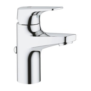 Praustuvo maišytuvas GROHE BauFlow S dydis, su dugno vožtuvu, chromo spalvos 