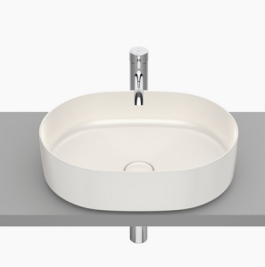Praustuvas-dubuo ROCA Inspira Round, matmenys: 500x370x140mm, spalva - beige