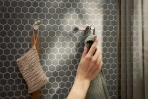 Dvigubas kabliukas Hansgrohe AddStoris, chromo spalvos
