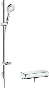 Termostatinis dušo maišytuvas su dušo komplektu HANSGROHE Raindance Select E, spalva - chromo