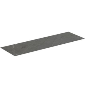 Stalviršis keraminis Ideal Standard Conca spintelei, matmenys: 1600(1585)x505x6, Grey Stone (pilkas akmuo)
