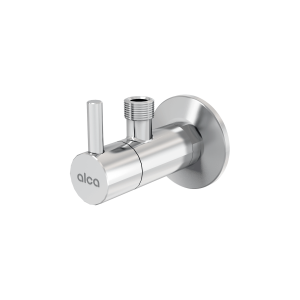 Kampinis ventilis su filtru Alcadrain ARV001, 1/2x3/8, dekoratyvinis, chromuotas
