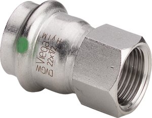 Sujungimas presuojamas / vidiniu sriegiu 42x1 1/2" (Inox)