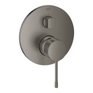Dekoratyvinė potinkinio dušo/vonios maišytuvo dalis Grohe Essence 3 funkcijų matinės grafito spalvos (brushed hard graphite)