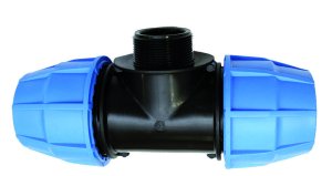 Trišakis išoriniu sriegiu PE 32x3/4" Easyfit