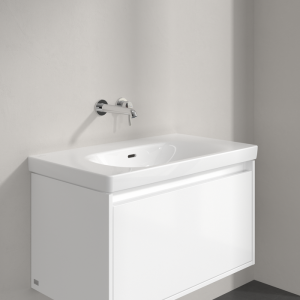 Praustuvas Villeroy & Boch Skyla 800x460, be skylės maišytuvui, C+ danga