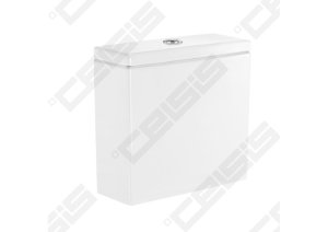 Unitazo bakelis ROCA Inspira, Dual Flush dvigubo nuleidimo mechanizmas 3/4,5 l, vandens įvadas apačioje kairėje