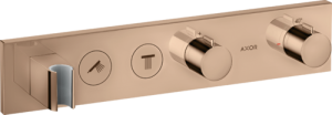 Potinkinio termostatinio modulio dekoratyvinė dalis AXOR ShowerSolutions 460/90, 2 funkcijos, poliruoto raudono aukso (Polished Red Gold)