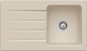 Plautuvė Architectura 50 Almond Ceramic plus skylė maišytuvui