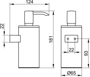 Muilo dozatorius Plan 250ml 