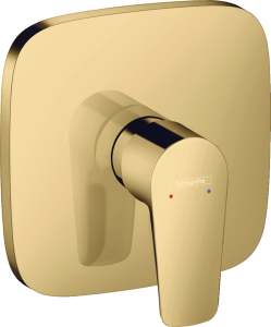 Dekoratyvinė dalis potinkiniam dušo maišytuvui HANSGROHE Talis E, 1 funkcijos, spalva - poliruoto aukso (polished gold optic)