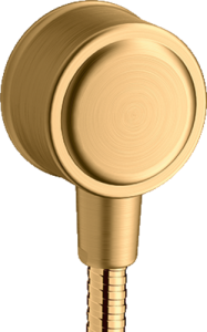 Potinkinio dušo jungtis AXOR Montreux su atbuliniu vožtuvu, šlifuoto žalvario spalvos (Brushed Brass)