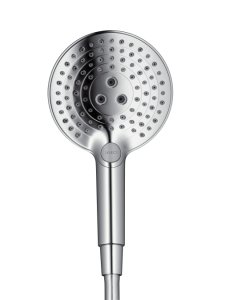 Rankinė dušo galva HANSGROHE Raindance Select S 120, 3 srovių, EcoSmart, spalva - chromo (chrome)