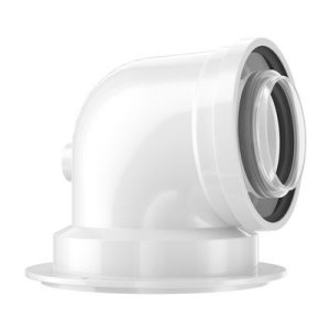 Kamino alkūnė Ø60/100 su adapteriu FC-CA