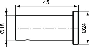 Kabliukas Ideal Standard Connect