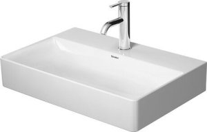 Praustuvas Duravit Durasquare 600x400, be skylės maišytuvui