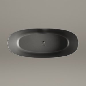 Vonia PERLA 1750x760, GRAPHITE