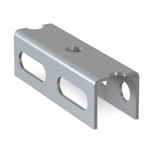 Perforuotas montažinis profilis NICZUK METALL-PL U formos (30x30x3,0 mm), L- 2000 mm