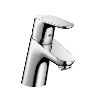 Praustuvo maišytuvas HANSGROHE Focus 70, su "push-open" dugno vožtuvu