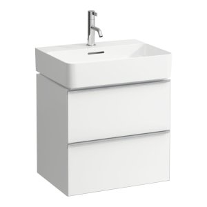 Praustuvas Laufen VAL 550x420x115 mm, be perlajos, su 1 anga maišytuvui viduryje
