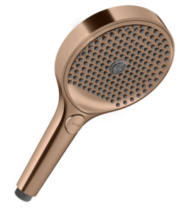 Rankinė dušo galva AXOR ShowerSolutions 130 3jet, šlifuoto raudono aukso spalvos (Brushed Red Gold)