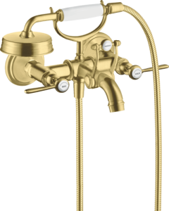 Vonios/ dušo maišytuvas AXOR Montreux, šlifuoto žalvario spalvos (Brushed Brass)