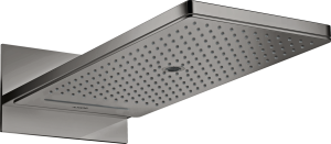 Dušo galva iš sienos ShowerSolutions 250/580 3jet, šlifuoto juodo chromo spalvos (Brushed Black Chrome)