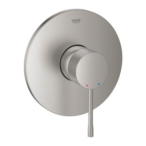 Dekoratyvinė dalis potinkinio dušo maišytuvo Grohe Essence 1 funkcijos nerūdijančio plieno spalva (Stainless steel)
