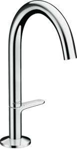 Praustuvo maišytuvas AXOR One Select 170 su paspaudžiamu (push-open) dugno vožtuvu, chromo spalvos