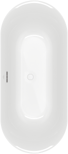 Vonia VILLEROY&BOCH Loop&Friends 180x80  laisvai pastatoma, ovali