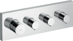 Dekoratyvinė dalis AXOR ShowerSolutions potinkiniam termostatiniam moduliui, 3 funkcijų, chromo spalvos