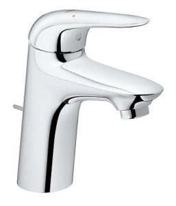 Praustuvo maišytuvas GROHE Eurostyle S dydis, su dugno vožtuvu, chromo spalvos 