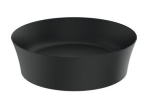 Praustuvas-dubuo Ideal Standard Ipalyss Round, matmenys: 400x400mm, juodas matinis