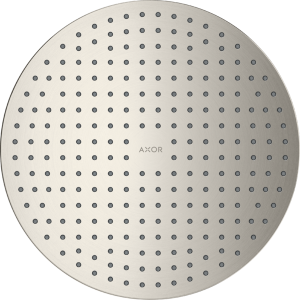 Dušo galva AXOR ShowerSolutions 300 2jet, įleidžiama, nerūdijančio plieno spalvos (Stainless Steel Optic)