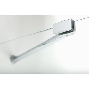 Dušo durys nišoms Brasta Glass GRETA PLIUS 1096-1111x2000 skaidrus stiklas