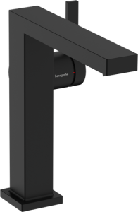 Praustuvo maišytuvas HANSGROHE Tecturis E 150 Fine CoolStart EcoSmart+, be dugno vožtuvo, spalva - juoda matinė (matt black)