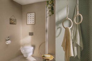 Tualetinio popieriaus laikiklis su lentynėle Hansgrohe AddStoris, chromas