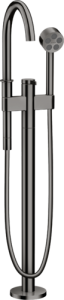 Vonios maišytuvas iš grindų AXOR One, poliruoto juodo chromo spalvos (Polished Black Chrome)