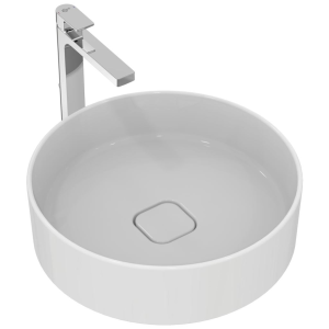 Praustuvas-dubuo Ideal Standard Strada II Round, matmenys 45x45x18, be persipylimo