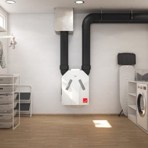 Rekuperatorius ComfoAir 375 Standard ERV PRH (entalpinis, su tenu) dešininis  
